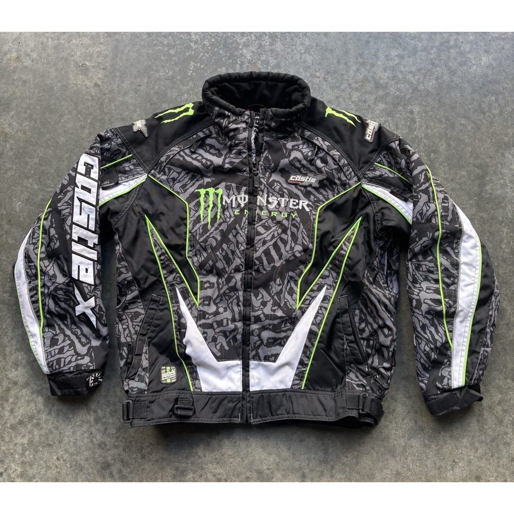 Castle X  Monster Energy Jacket Mens M Tucker Hibbert 68 Switch Limited Edition